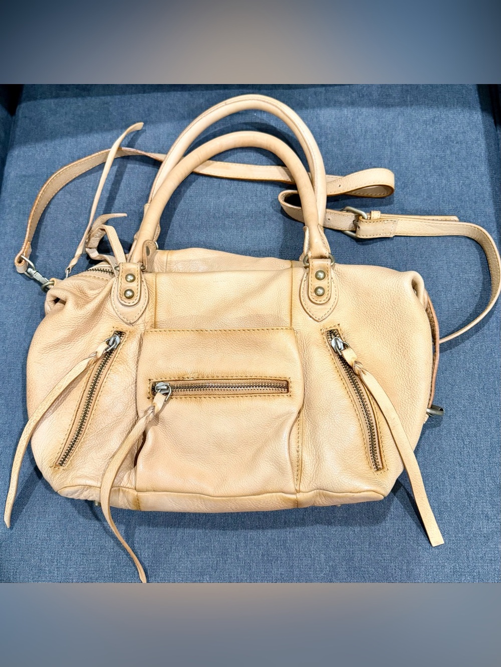 Free People Baby Emerson Tote Bag - Italian Straw